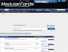 Tablet Screenshot of modularfords.com
